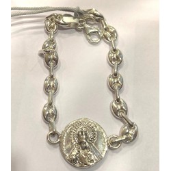 Pulsera plata calabrotes...